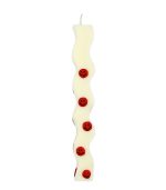 The Smiley Wave Easter Candle - Red