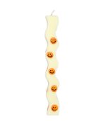 The Smiley Wave Easter Candle - Orange