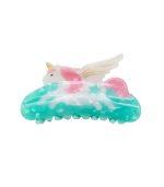 Unicorn Acetate Claw Clip