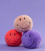 Smiley ECO Fuzzy Pink, 13cm - Image 4