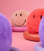 Smiley ECO Fuzzy Pink, 13cm - Image 2