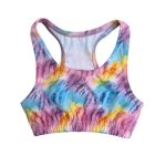 Electric Neon Zebra Sports Top