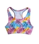Electric Neon Zebra Sports Top
