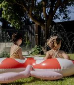Kids Sprinkler Mat - Poppy The Peach - Image 2