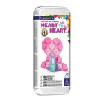 Magna-Tiles MicroMAGS Heart to Heart 26 Piece Travel Set