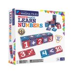 Magna-Tiles MicroMAGS Learn Numbers 56 Piece Set