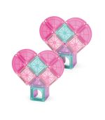 Magna-Tiles MicroMAGS Heart to Heart 26 Piece Travel Set - Image 5