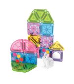 Magna-Tiles MicroMAGS Spring Garden 24 Piece Travel Set - Image 3
