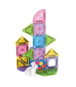Magna-Tiles MicroMAGS Spring Garden 24 Piece Travel Set - Image 5