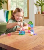 Magna-Tiles MicroMAGS Spring Garden 24 Piece Travel Set - Image 2