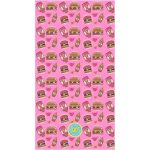 Beach Towel - Burger Pink