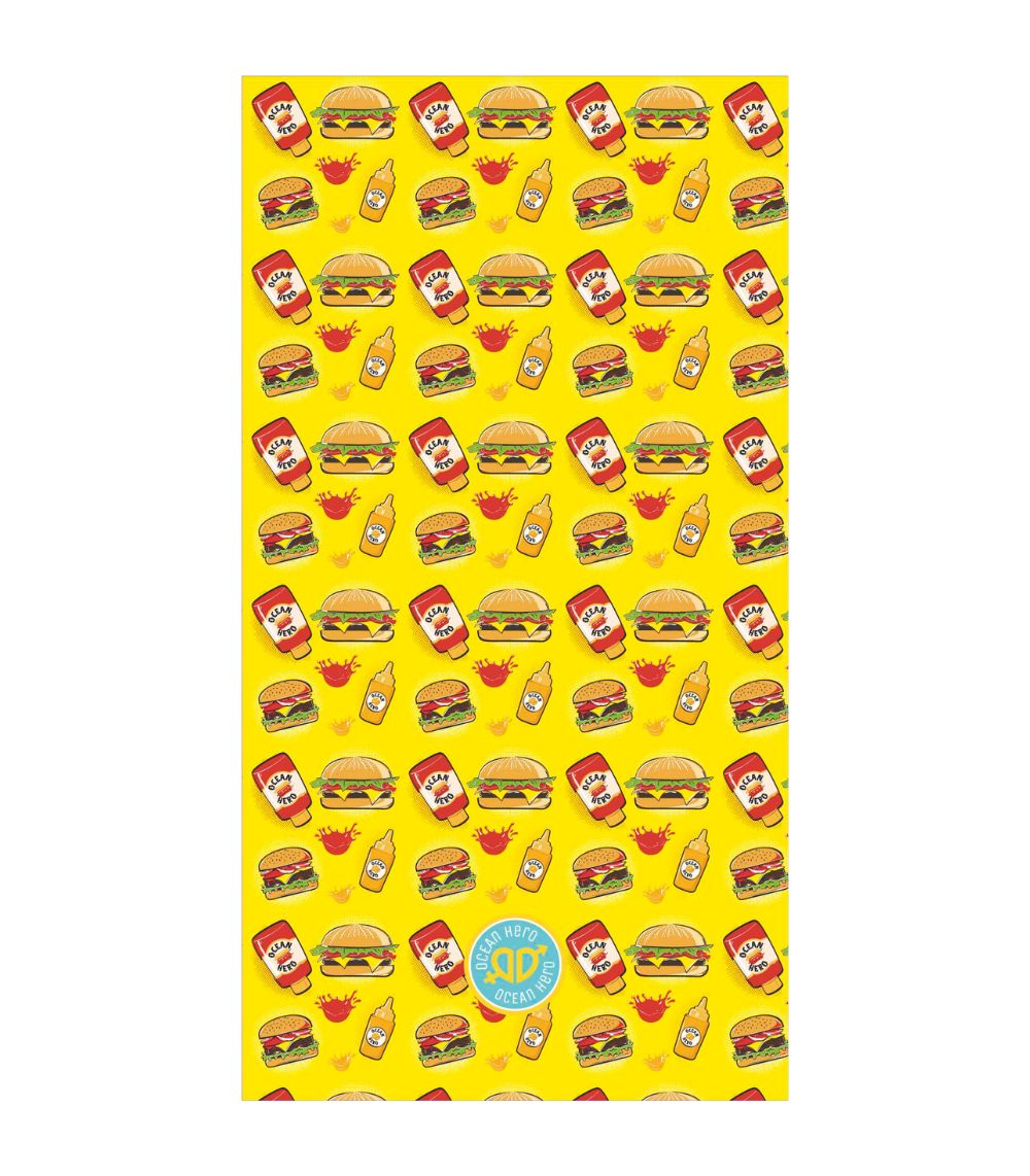 174 Beach Towel - Burger - Image 1