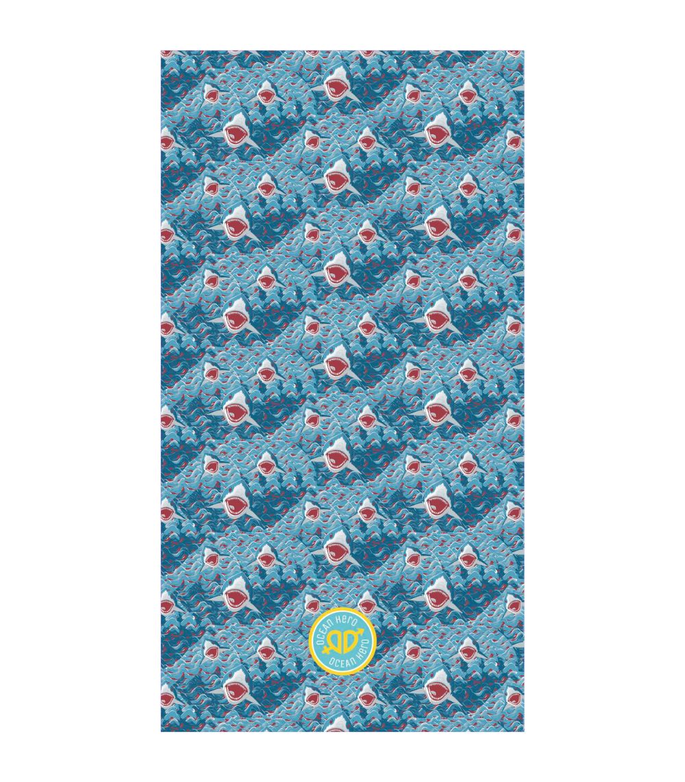 176 Beach Towel - Shark - Image 1