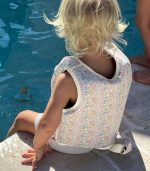 Kids Swim Vest - Into The Garden Ditsy Floral - Image 4