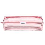 Red Stripe Hair Tool Bag