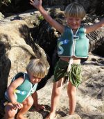 Kids Swim Vest - Into The Jungle Green - Image 4