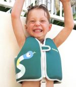 Kids Swim Vest - Into The Jungle Green - Image 6