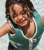Kids Swim Vest - Into The Jungle Green - Image 2