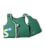 Kids Swim Vest - Into The Jungle Green - Image 11