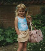 Kids Weekend Bag, Ma Grande Cerise Blush - Image 2