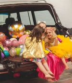 Circus Fabric Gold Ball 40cm - Image 4