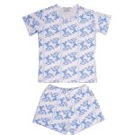 Monkey Business Blue Shortsleeve Summer Pyjamas