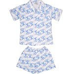 Monkey Business Blue Summer Preppy Pyjamas