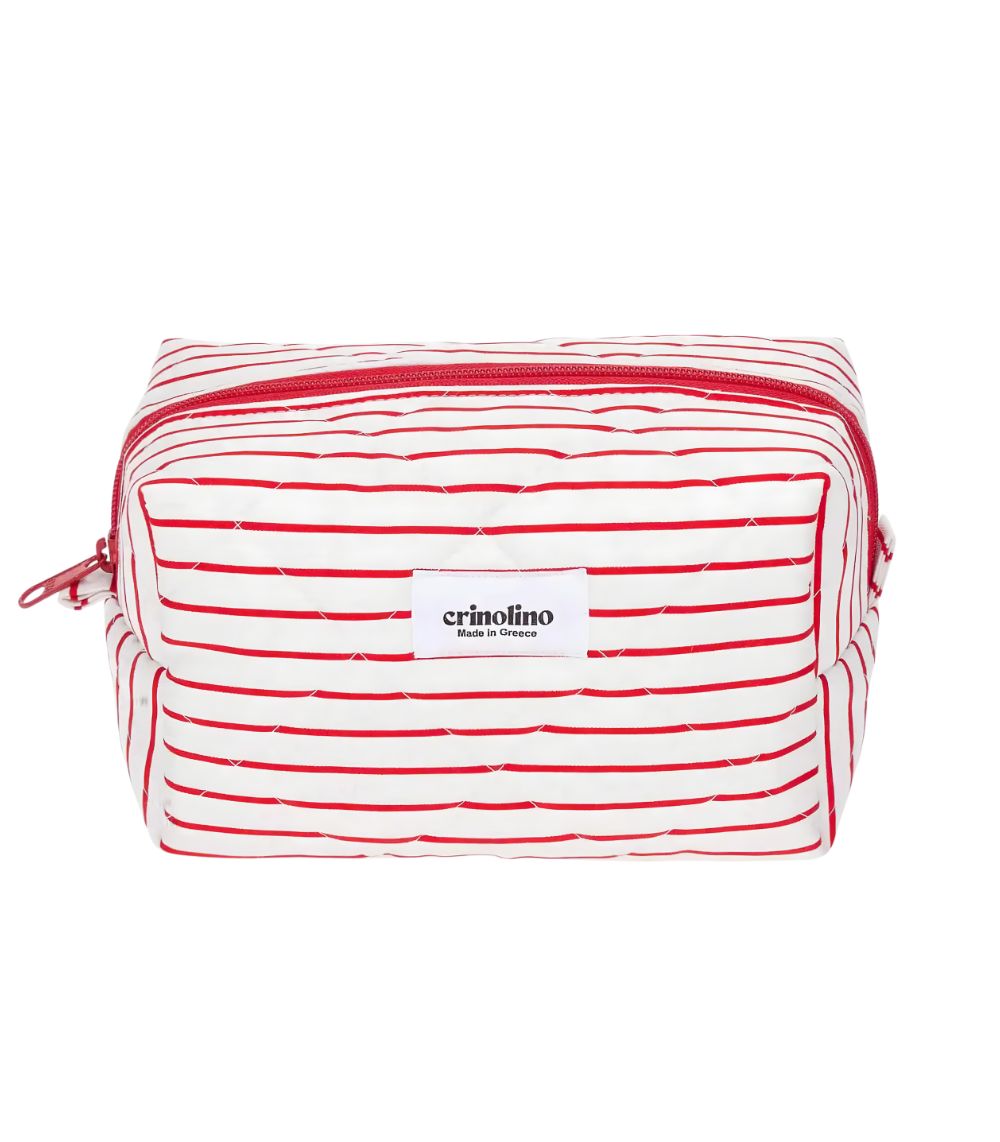 Crinolino 032025 (5) Red Striped Maxi Bag - Image 1