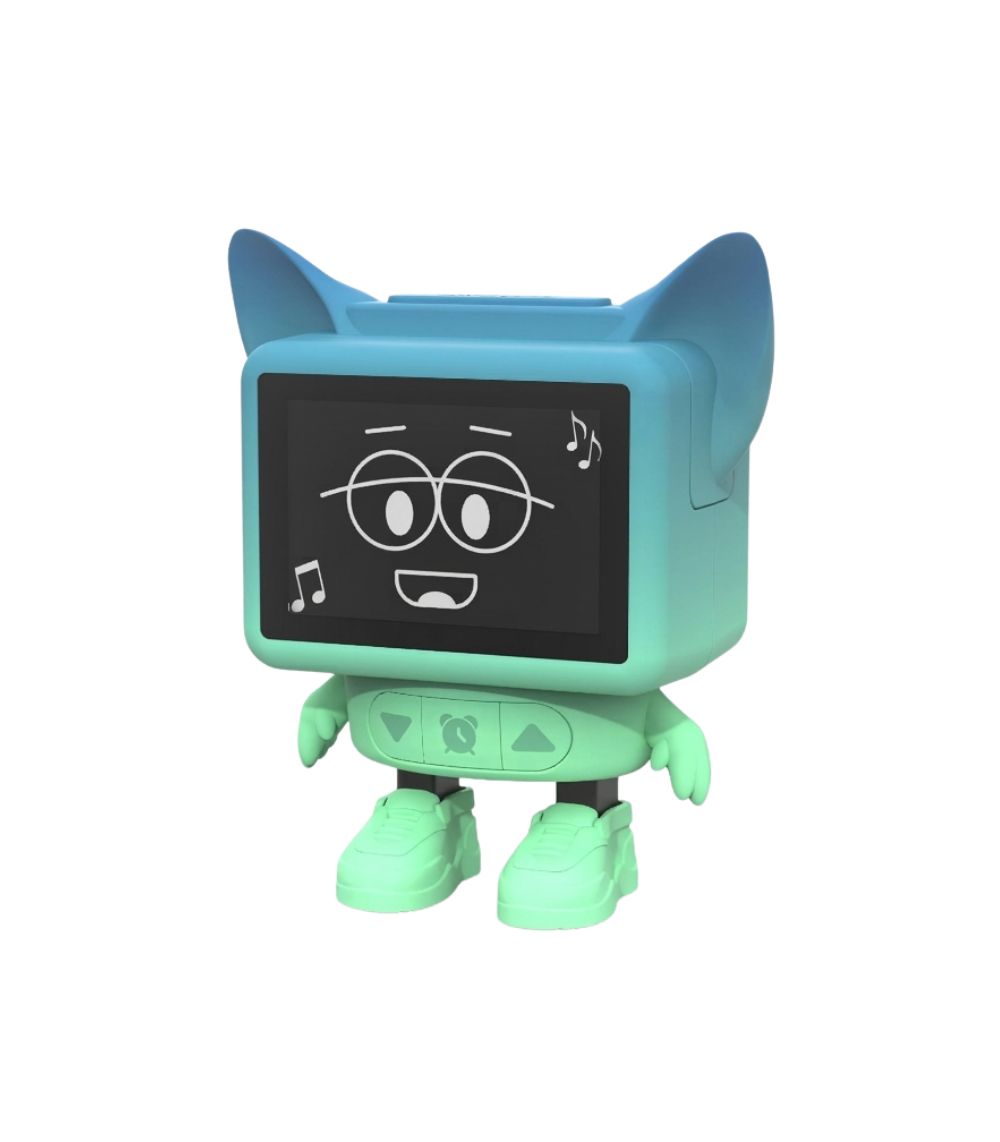 MOB (2) Dancing Clock - Blue - Image 1
