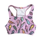 Lilac Thunder Crush Sports Top