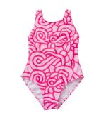 Jellyfish Sleeveless One-Piece, Candy Cane