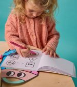 Montessori Stickers Book - Geometric Shapes - Image 2