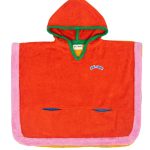 Multi Orange - Kids' Poncho