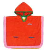Multi Orange - Kids' Poncho