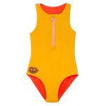 Sunflower Bicolor - Girls' Sporty Swimsuit