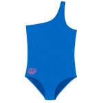Cousteau - Girls' One Shoulder Swimsuit