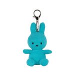 Miffy Keychain ECO Corduroy Teal, 10cm