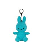 Miffy Keychain ECO Corduroy Teal, 10cm