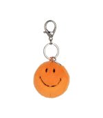 Smiley Keychain ECO Fuzzy Orange, - 5,5cm