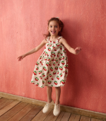 Aurora Mini Dress Ivory (1,5-6Y) - Image 2