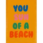 You Sun of a Beach Sunflower - Signature Beach Towel
