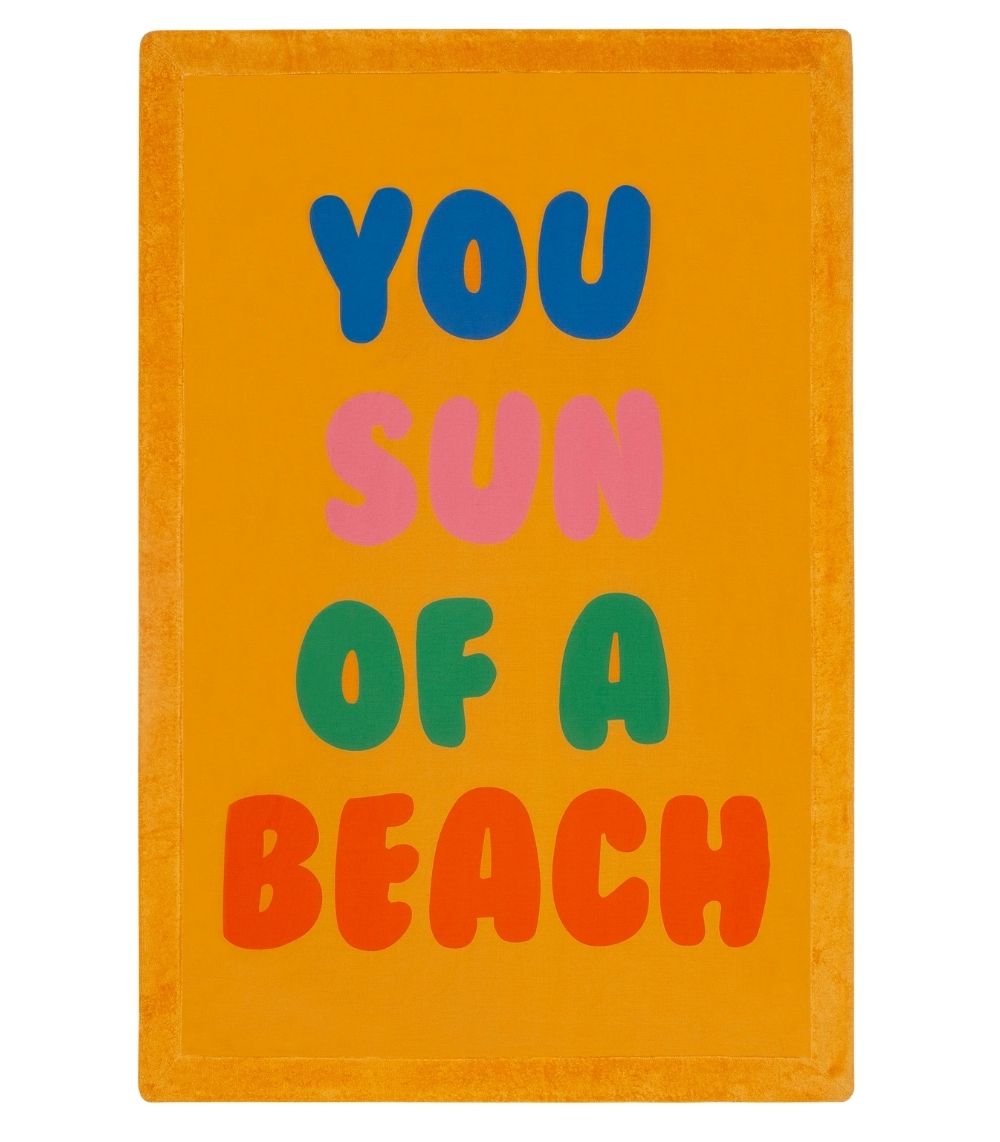 180 You Sun of a Beach Sunflower - Signature Beach Towel - Image 1