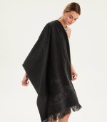 Graphite - Mini Monochrome Beach Towel - Image 4