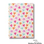 Starry-Hearted Stories Notebook 17x25