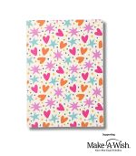 Starry-Hearted Stories Notebook 17x25