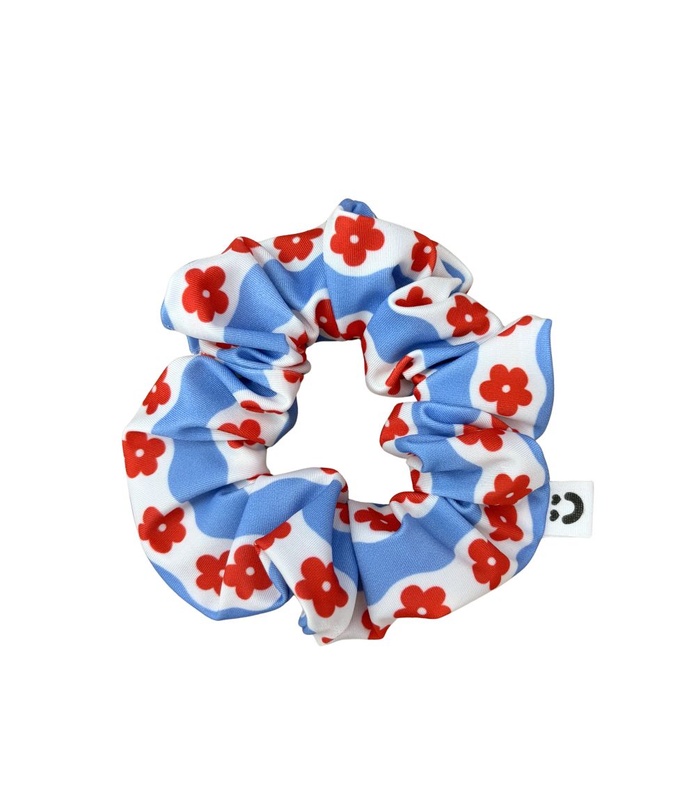 2 Riviera Blossom Scrunchie - Image 1