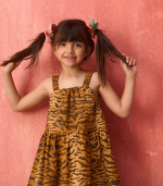 Aurora Mini Dress Leopard (1,5-6Y) - Image 4