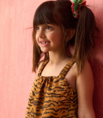 Aurora Mini Dress Leopard (1,5-6Y) - Image 3