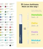 Ohuhu Honolulu 104 Colors Dual Tips Alcohol Art Markers, Brush & Chisel - Image 8