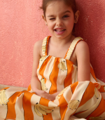 Aurora Mini Dress Orange (1,5-6Y) - Image 5